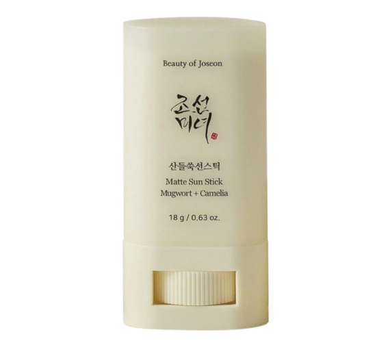 Beauty of Joseon pieštukinė apsauga nuo saulės Matte Sun Stick Mugwort + Camellia SPF50+