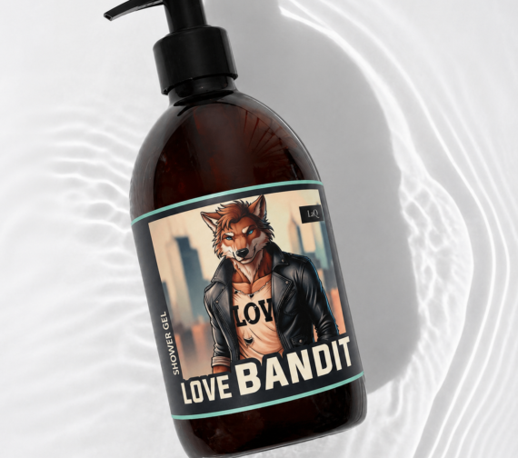 LaQ Dušo gelis LOVE BANDIT – Širdis vagia, kv…