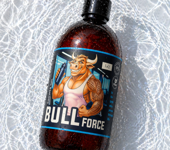LaQ Dušo gelis BULL FORCE 8in1 – Jėga, kurią …