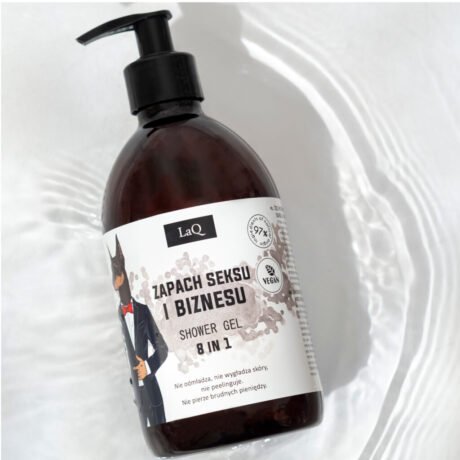 LaQ Dušo gelis 8in1 ZAPACH SEKSU I BIZNESU – Sėkmę gaudo, kvapu užvaldo, 500ml