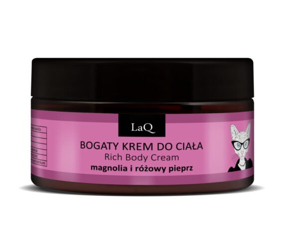 LaQ Kūno kremas MAGNOLIA – Prabanga ant odos, žvilgsniai paskui tave, 200ml
