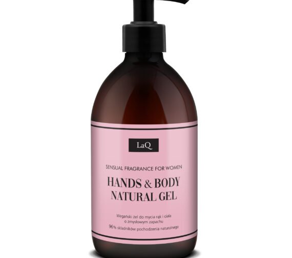 LaQ Dušo gelis SENSUAL – Tyliai vilioja, ilgai nepaleidžia, 500ml