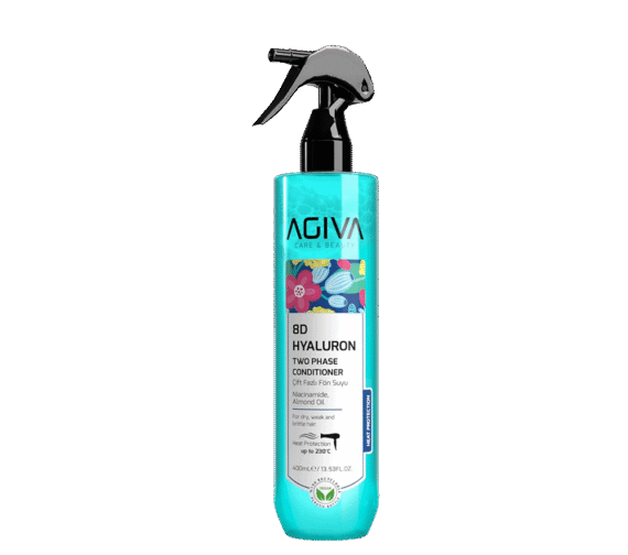 AGIVA 8D HYALURON dvifazis purškiamas kondicionierius, 400ml