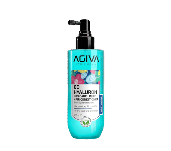 AGIVA 8D HYALURON purškiamas plaukų kondicionierius, 200ml