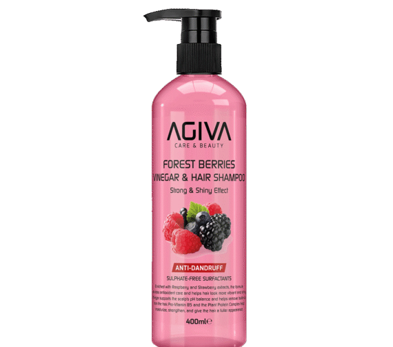 AGIVA FOREST BERRIES valomasis plaukų šampūnas, 400ml