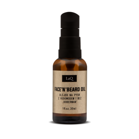 LaQ Barzdos ir veido aliejus SEX AND BUSINESS – Minkština, ramina, kontroliuoja, 30ml1