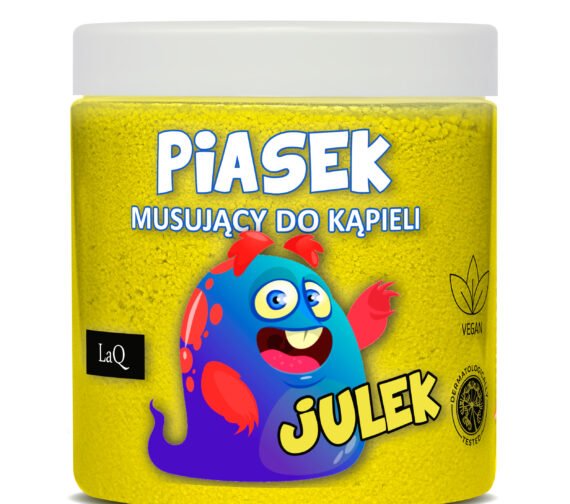 LaQ Putojantis vonios smėlis JULEK – Bananų sprogimas tavo vonioje, 210g