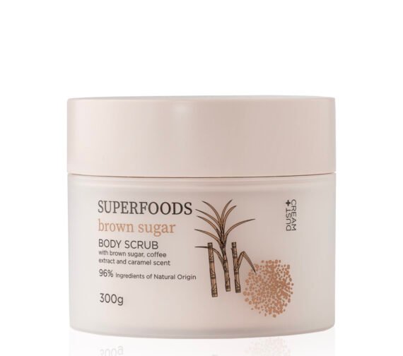 DUST+CREAM SUPERFOODS BROWN SUGAR 300 g