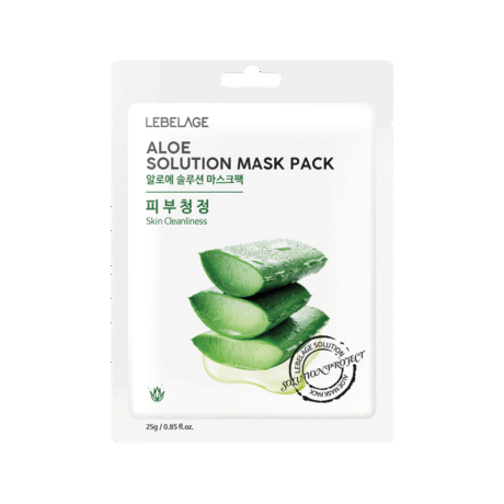 LEBELAGE ALOE SOLUTION MASK PACK 25 g