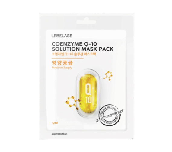 LEBELAGE COENZYME Q-10 SOLUTION MASK PACK 25 g