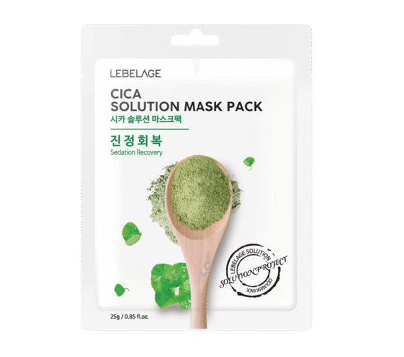 LEBELAGE CICA SOLUTION MASK PACK 25 g