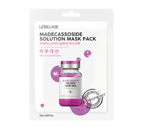 LEBELAGE MADECASSOSIDE SOLUTION MASK PACK 25 g