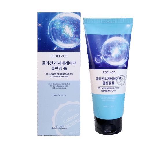 LEBELAGE COLLAGEN REGENERATION CLEANSING FOAM 180 ml