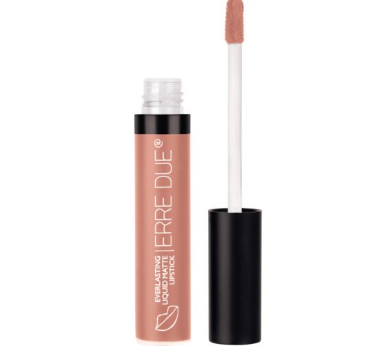 ERRE DUE Skysti matiniai lūpų dažai EVERLASTING LIQUID MATTE LIPSTICK lūpų priemonė