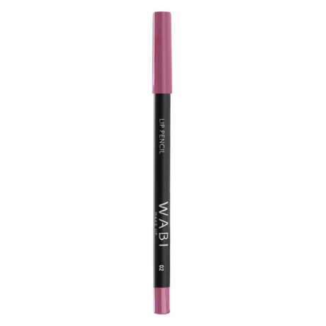 WABI Lūpų pieštukas LIP PENCIL (02) 1vnt lūpų priemonė, 1 vnt