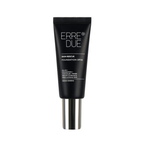 ERRE DUE Makiažo pagrindas su SPF30 SKIN RESCUE FOUNDATION kremas nuo saulės, 30 ml