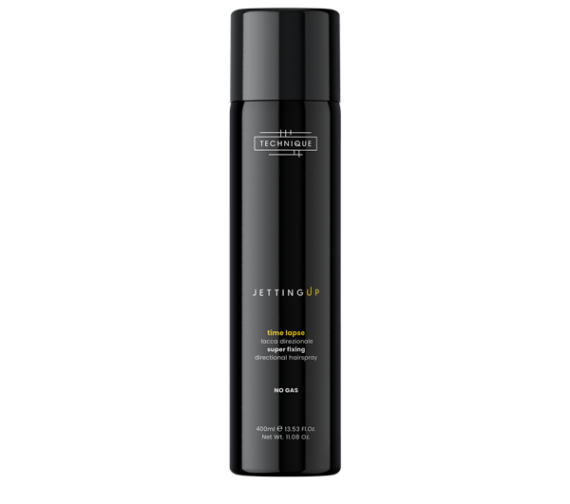 stiprios fiksacijos plaukų lakas JETTING UP TIME LAPSE DIRECTIONAL SPRAY 400, ml – TECHNIQUE