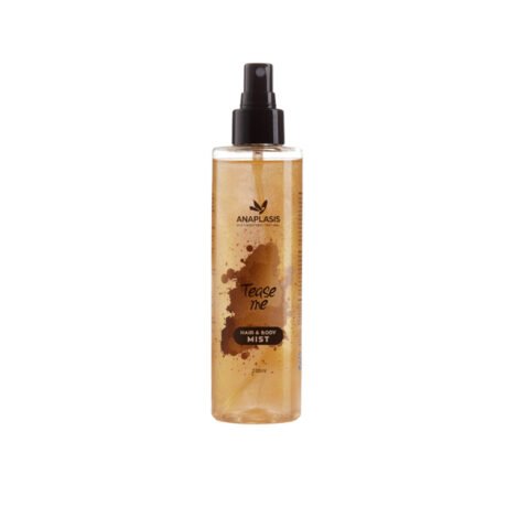 kūno ir plaukų dulksna su blizgučiais HAIR & BODY MIST TEASE ME, 200 ml – ANAPLASIS