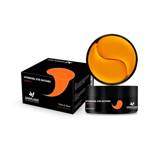 skaistinamosios paakių kaukės - pagalvėlės HYDROGEL EYE PATCHES TONE & GLOW, 60 vnt – ANAPLASIS