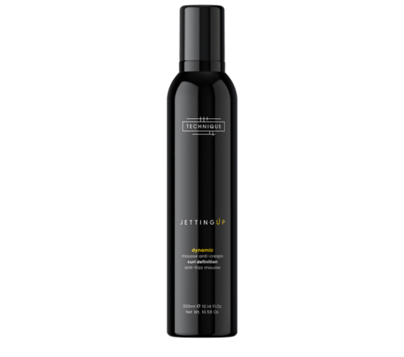 plaukų putos garbanų formavimui JETTING UP DYNAMIC CURL MOUSSE, 300 ml – TECHNIQUE