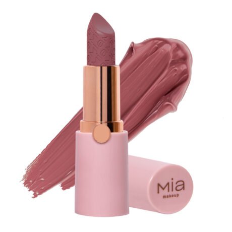 MIA MAKEUP WET FLOW 05 FRENCH TOUCH sodraus spindesio lūpų dažai, 4 g