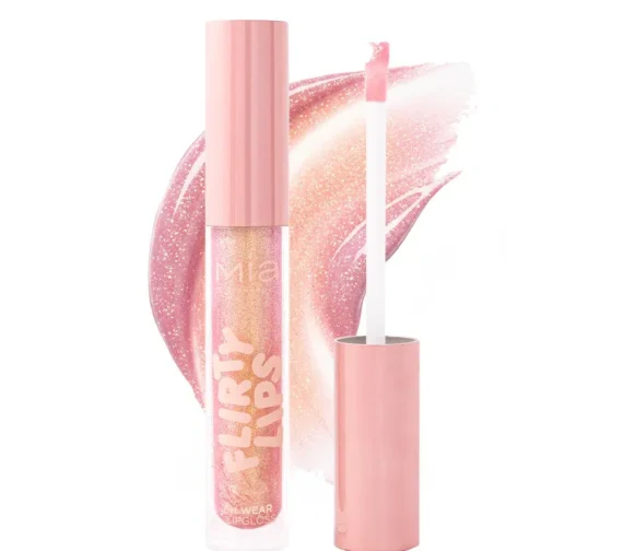 MIA MAKEUP FLIRTY LIPS lūpų blizgis, 3,5 ml
