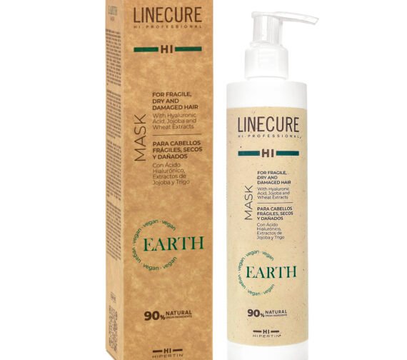 LINECURE Earth natūralios sudėties plaukų kaukė, 300 ml
