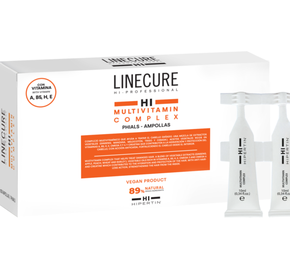 LINECURE Multivitamin Complex plaukus maitinančios ampulės, 10 vnt