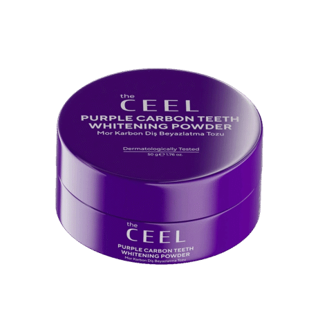 THE CEEL PURPLE CARBON TEETH WHITENING POWDER 50 g