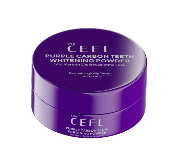 THE CEEL PURPLE CARBON TEETH WHITENING POWDER 50 g