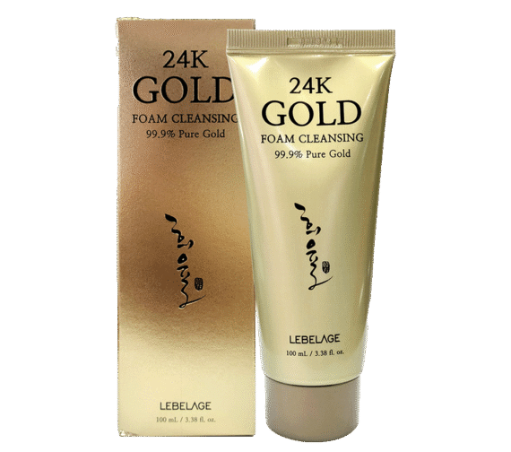 LEBELAGE HEEYUL 24K GOLD FOAM CLEANSING veido…