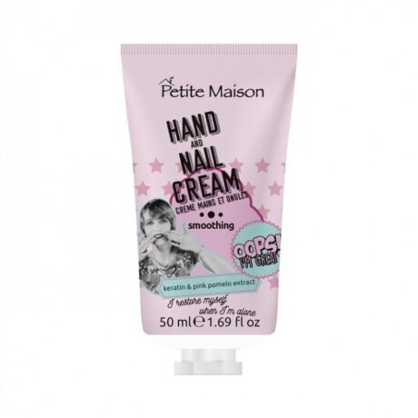 glotninamasis rankų ir nagų kremas HAND AND NAIL SMOOTHING CREAM, 50ml – PETITE MAISON