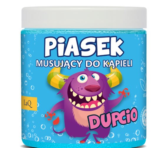 LaQ NIEBIESKI Piasek musujący 210g putojantis vonios smėlis, 210g