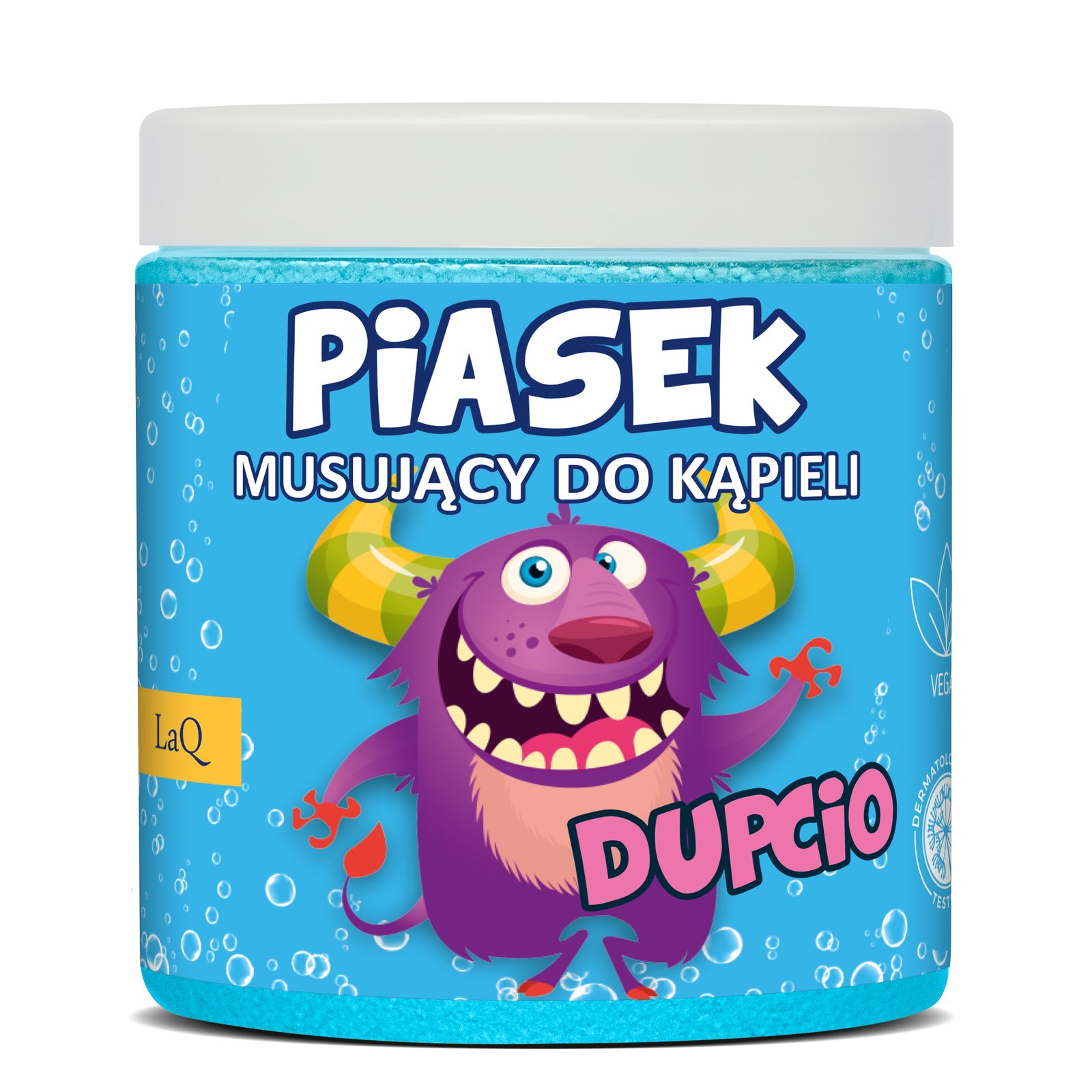 LaQ NIEBIESKI Piasek musujący 210g putojantis vonios smėlis, 210g