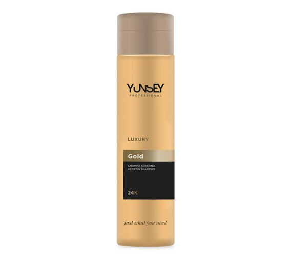 YUNSEY LUXURY šampūnas su 24k auksu ir keratinu, 300 ml