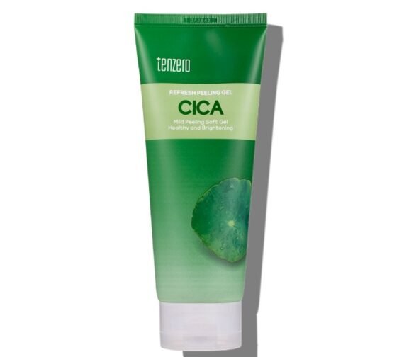 TENZERO šveičiamasis veido gelis REFRESH PEELING GEL CICA, 180 ml