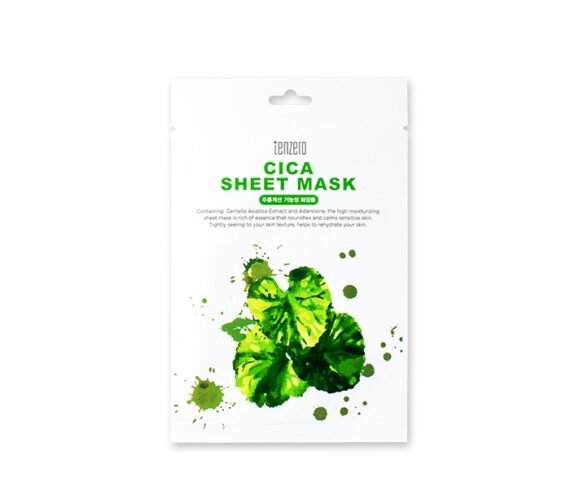 TENZERO lakštinė veido kaukė CICA SHEET MASK, 25 ml