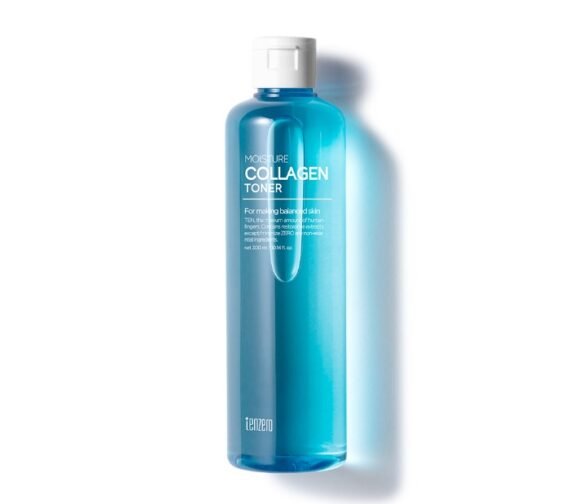 TENZERO drėkinantis veido tonikas MOISTURE COLLAGEN TONER, 300 ml