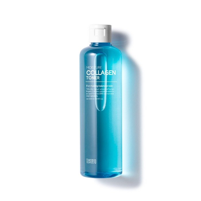 TENZERO drėkinantis veido tonikas MOISTURE COLLAGEN TONER, 300 ml