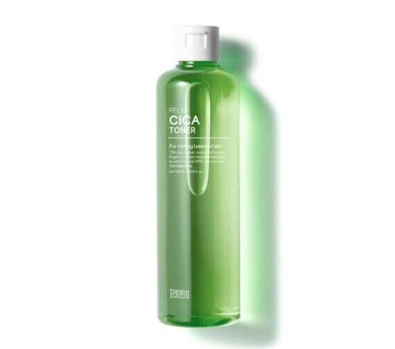 TENZERO raminantis veido tonikas RELIEF CICA TONER, 300 ml