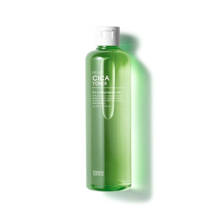 TENZERO raminantis veido tonikas RELIEF CICA TONER, 300 ml
