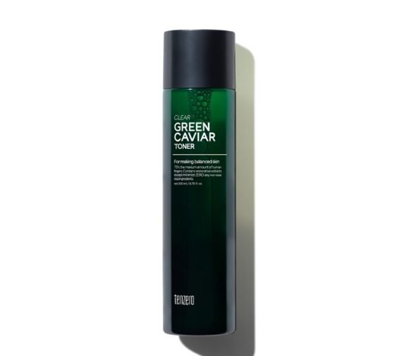 TENZERO veido tonikas su žaliųjų ikrų ekstraktu GREEN CAVIAR CLEAR TONER, 200 ml