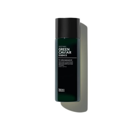 TENZERO raminanti veido esencija su žaliųjų ikrų ekstraktu GREEN CAVIAR SOOTHING ESSENCE, 150 ml