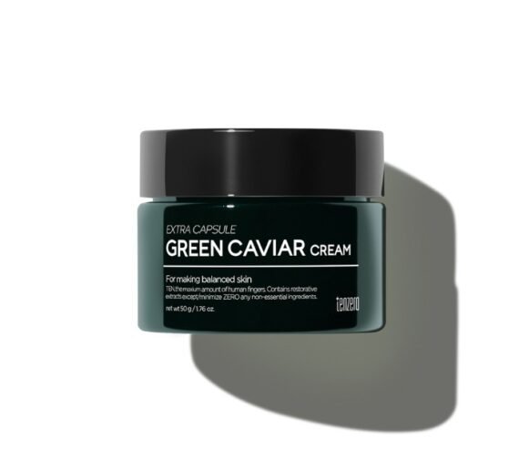 TENZERO veido kremas su žaliųjų ikrų ekstraktu GREEN CAVIAR EXTRA CAPSULE CREAM, 50 g