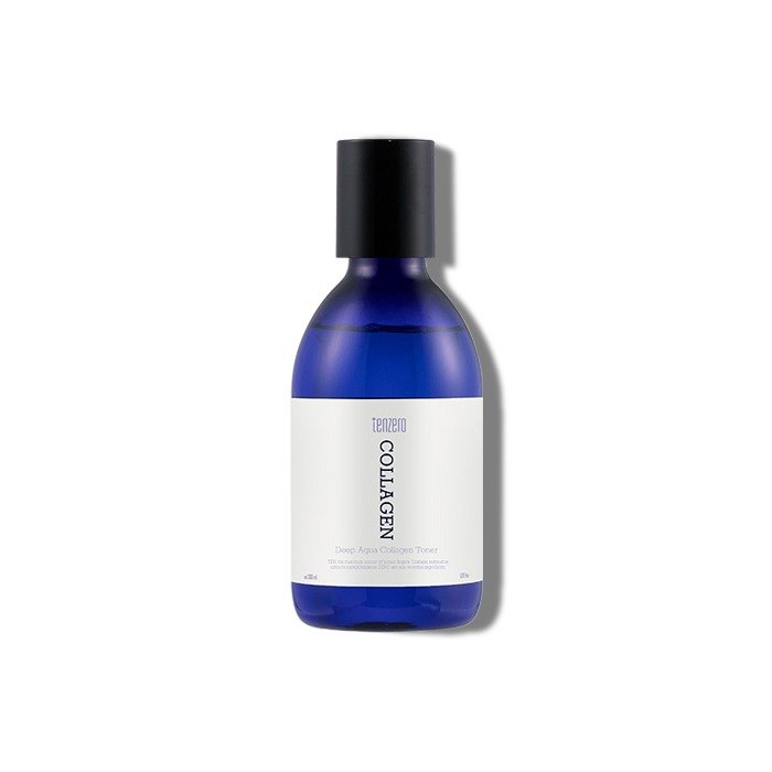 TENZERO intensyviai drėkinantis veido tonikas su kolagenu DEEP AQUA COLLAGEN TONER 2X, 200 ml