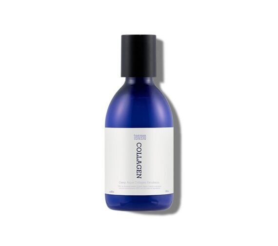TENZERO intensyviai drėkinanti veido emulsija su kolagenu DEEP AQUA COLLAGEN EMULSION 2X, 200 ml