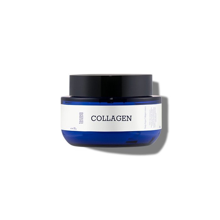 TENZERO intensyviai drėkinantis veido kremas su kolagenu DEEP AQUA COLLAGEN CREAM 2X, 100 g