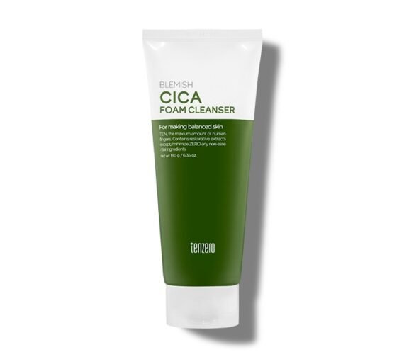 TENZERO valomosios veido putos BLEMISH CICA FOAM CLEANSER, 180 g