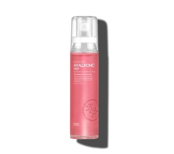 TENZERO intensyviai drėkinanti veido dulksna su hialurono rūgštimi HYDRATING HYALURONIC MIST, 120 ml