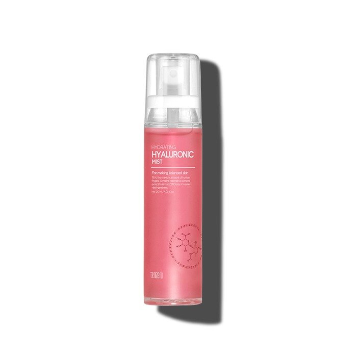 TENZERO intensyviai drėkinanti veido dulksna su hialurono rūgštimi HYDRATING HYALURONIC MIST, 120 ml